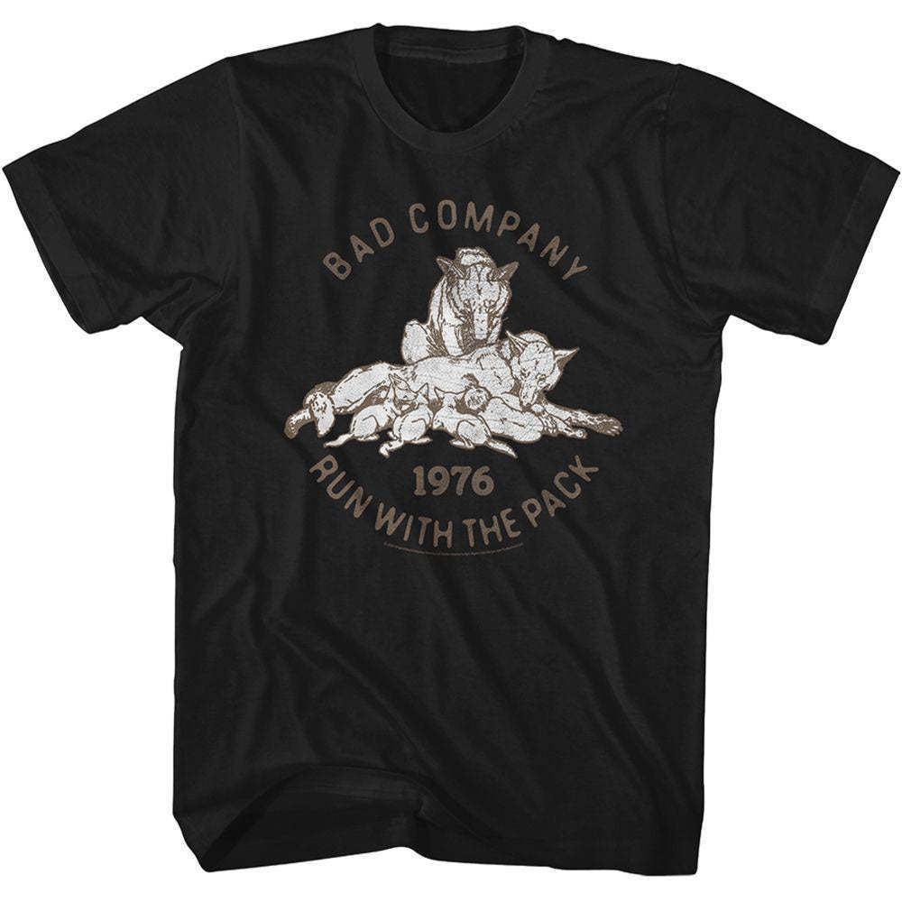 Run With The Pack Tshirt Bad Company Shirt